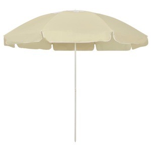 vidaXL, vidaXL Strandschirm Sandgelb 240 cm, 