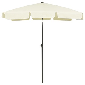 vidaXL, vidaXL Strandschirm Sandgelb 180x120 cm