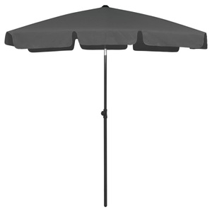 vidaXL, vidaXL Strandschirm Anthrazit 180x120 cm