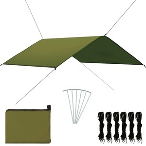 vidaXL, vidaXL Outdoor Tarp 4x4 m Grün