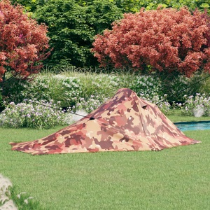 vidaXL, vidaXL Campingzelt 317x240x100 cm Camouflage, 