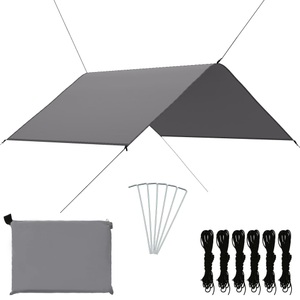 vidaXL, vidaXL Outdoor Tarp 3x2,85 m Grau