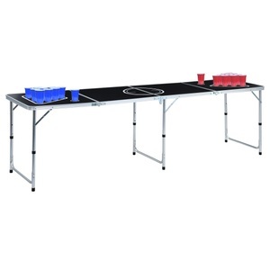 vidaXL, vidaXL Bier-Pong-Tisch mit Tassen und Bällen Klappbar 240 cm, vidaXL Bier-Pong-Tisch mit Tassen und Bällen Klappbar 240 cm