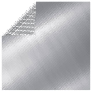 vidaXL, vidaXL Poolabdeckung Silbern 975x488 cm PE, vidaXL Poolabdeckung Silbern 975x488 cm PE
