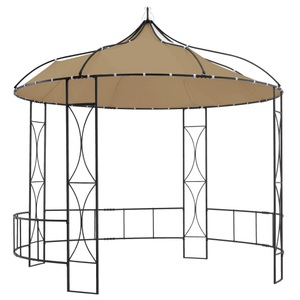 vidaXL, vidaXL Pavillon 300x290 cm Taupe Rund