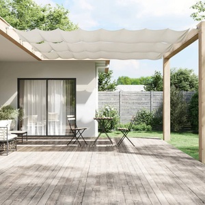 vidaXL, vidaXL Senkrechtmarkise Weiß 100x1200 cm Oxford-Gewebe, vidaXL Senkrechtmarkise Weiß 100x1200 cm Oxford-Gewebe