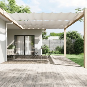 vidaXL, vidaXL Senkrechtmarkise Weiß 200x420 cm Oxford-Gewebe, vidaXL Senkrechtmarkise Weiß 200x420 cm Oxford-Gewebe