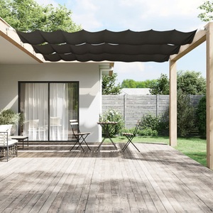vidaXL, vidaXL Senkrechtmarkise Anthrazit 60x600 cm Oxford-Gewebe, vidaXL Senkrechtmarkise Anthrazit 60x600 cm Oxford-Gewebe