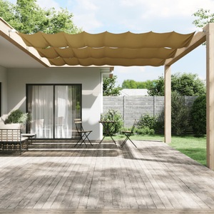 vidaXL, vidaXL Senkrechtmarkise Beige 180x1000 cm Oxford-Gewebe, vidaXL Senkrechtmarkise Beige 180x1000 cm Oxford-Gewebe