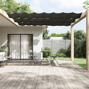 vidaXL, vidaXL Senkrechtmarkise Anthrazit 100x1200 cm Oxford-Gewebe, vidaXL Senkrechtmarkise Anthrazit 100x1200 cm Oxford-Gewebe