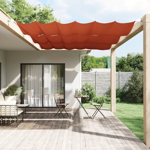 vidaXL, vidaXL Senkrechtmarkise Terrakotta 180x270 cm Oxford-Gewebe, vidaXL Senkrechtmarkise Terrakotta 180x270 cm Oxford-Gewebe