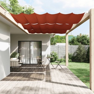 vidaXL, vidaXL Senkrechtmarkise Terrakotta 250x270 cm Oxford-Gewebe, vidaXL Senkrechtmarkise Terrakotta 250x270 cm Oxford-Gewebe