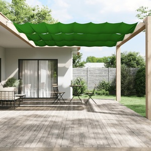 vidaXL, vidaXL Senkrechtmarkise Hellgrün 180x360 cm Oxford-Gewebe, vidaXL Senkrechtmarkise Hellgrün 180x360 cm Oxford-Gewebe