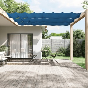 vidaXL, vidaXL Senkrechtmarkise Blau 60x800 cm Oxford-Gewebe, vidaXL Senkrechtmarkise Blau 60x800 cm Oxford-Gewebe