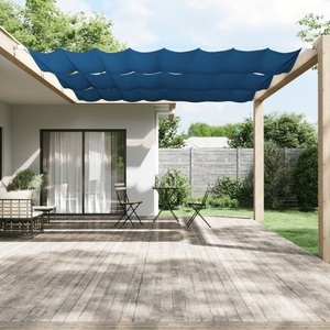 vidaXL, vidaXL Senkrechtmarkise Blau 180x1000 cm Oxford-Gewebe, vidaXL Senkrechtmarkise Blau 180x1000 cm Oxford-Gewebe