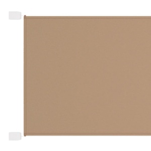 vidaXL, vidaXL Senkrechtmarkise Taupe 250x270 cm Oxford-Gewebe, 