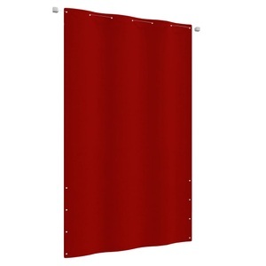 vidaXL, vidaXL Balkon-Sichtschutz Rot 140x240 cm Oxford-Gewebe, vidaXL Balkon-Sichtschutz Rot 140x240 cm Oxford-Gewebe
