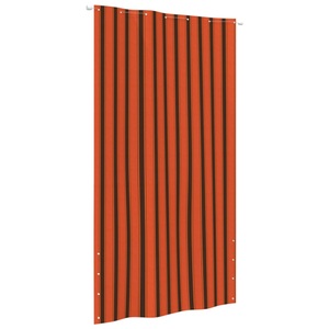 vidaXL, vidaXL Balkon-Sichtschutz Orange und Braun 140x240 cm Oxford-Gewebe, vidaXL Balkon-Sichtschutz Orange und Braun 140x240 cm Oxford-Gewebe