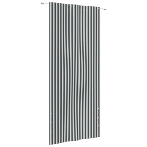 vidaXL, vidaXL Balkon-Sichtschutz Anthrazit und Weiß 120x240 cm Oxford-Gewebe, 