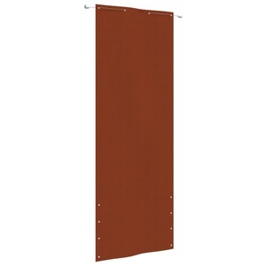 vidaXL, vidaXL Balkon-Sichtschutz Terrakottarot 80x240 cm Oxford-Gewebe, vidaXL Balkon-Sichtschutz Terrakottarot 80x240 cm Oxford-Gewebe