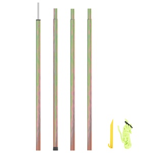 vidaXL, vidaXL Sonnensegel Stange 200 cm Verzinkter Stahl, vidaXL Sonnensegel Stange 200 cm Verzinkter Stahl