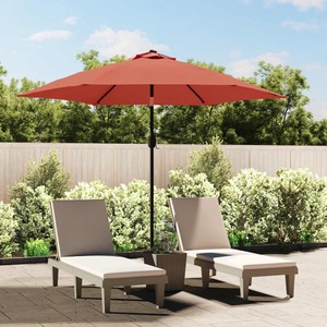 vidaXL, vidaXL Ersatzbezug für Sonnenschirm Terracotta-Rot 300 cm