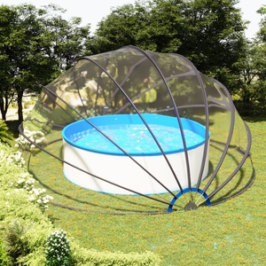 vidaXL, vidaXL Pool-Kuppel 550x275 cm, vidaXL Pool-Kuppel 559x275 cm