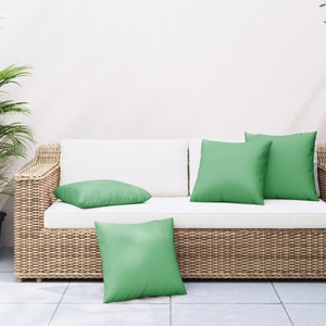 vidaXL, vidaXL Sofakissen 4 Stk. Grün 40x40 cm Stoff, 