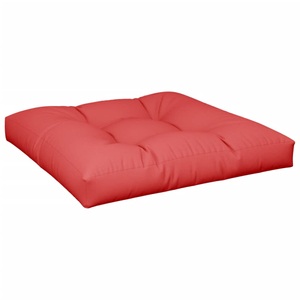 vidaXL, vidaXL Palettensofa-Kissen Rot 70x70x12 cm, 