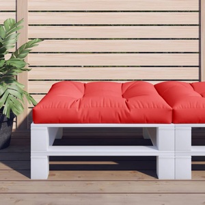 vidaXL, vidaXL Palettensofa-Kissen Rot 70x70x12 cm, 