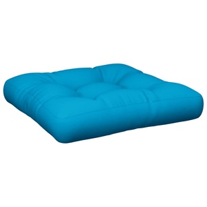 vidaXL, vidaXL Palettensofa-Kissen Blau 60x60x12 cm, 