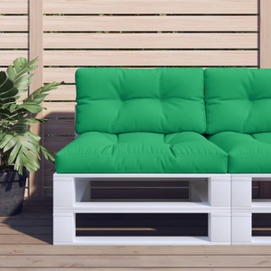 vidaXL, vidaXL Palettensofa-Kissen Grün 80x40x12 cm, 