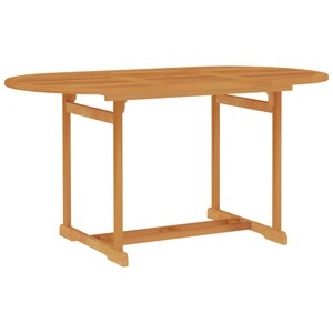 vidaXL, vidaXL Gartentisch 150x90x75 cm Teak Massivholz