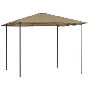 vidaXL, vidaXL Pavillon 3x3x2,6 m Taupe 160 g/m²
