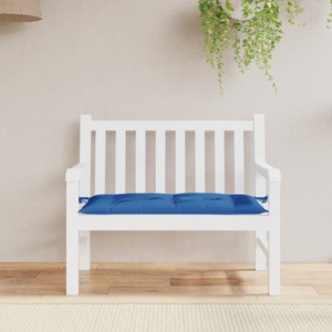 vidaXL, vidaXL Gartenbank-Auflage Blau 100x50x7 cm Stoff, 