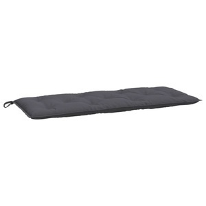 vidaXL, vidaXL Gartenbank-Auflage Anthrazit 120x50x7 cm Stoff