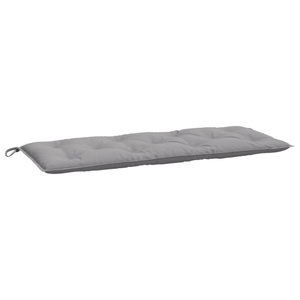 vidaXL, vidaXL Gartenbank-Auflage Grau 120x50x7 cm Stoff
