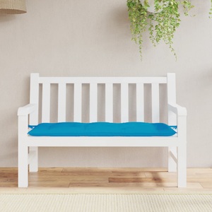vidaXL, vidaXL Gartenbank-Auflage Hellblau 120x50x7 cm Stoff