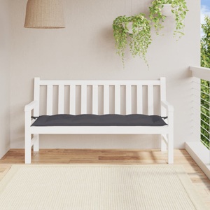 vidaXL, vidaXL Gartenbank-Auflage Anthrazit 150x50x7 cm Stoff