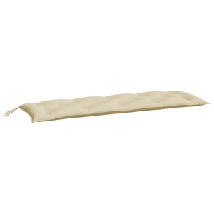 vidaXL, vidaXL Gartenbank-Auflage Beige 150x50x7 cm Stoff