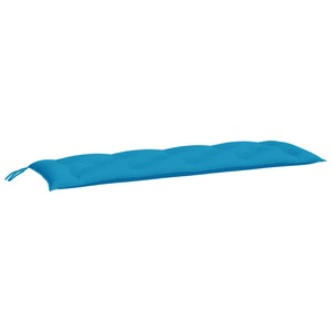 vidaXL, vidaXL Gartenbank-Auflage Hellblau 150x50x7 cm Stoff
