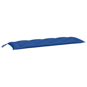vidaXL, vidaXL Gartenbank-Auflage Blau 150x50x7 cm Stoff