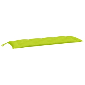 vidaXL, vidaXL Gartenbank-Auflage Hellgrün 150x50x7 cm Stoff