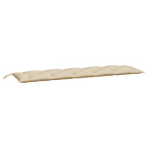 vidaXL, vidaXL Gartenbank-Auflage Beige 180x50x7 cm Stoff