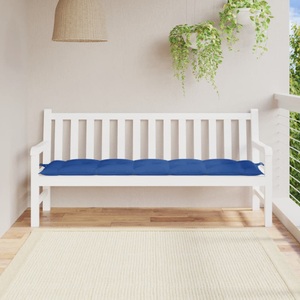 vidaXL, vidaXL Gartenbank-Auflage Blau 180x50x7 cm Stoff, vidaXL Gartenbank-Auflage Blau 180x50x7 cm Oxford-Gewebe