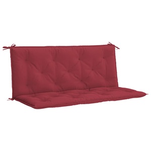 vidaXL, vidaXL Auflage für Hollywoodschaukel Weinrot 120 cm Stoff, 