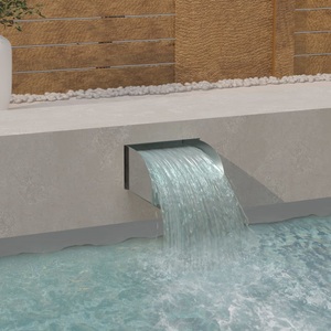 vidaXL, vidaXL Wasserfall 30x34x14 cm Edelstahl 304, vidaXL Wasserfall 30x34x14 cm Edelstahl 304