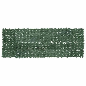 vidaXL, vidaXL Balkon-Sichtschutz mit Dunkelgrünen Blättern 300x100 cm