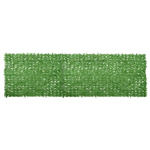vidaXL, vidaXL Balkon-Sichtschutz mit Grünen Blättern 600x150 cm, vidaXL Balkon-Sichtschutz mit Grünen Blättern 600x150 cm