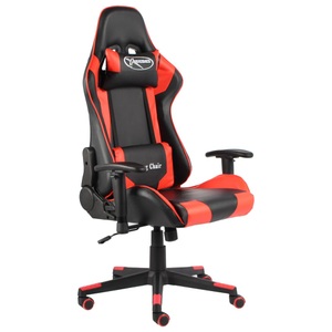 vidaXL, vidaXL Gaming-Stuhl Drehbar Rot PVC